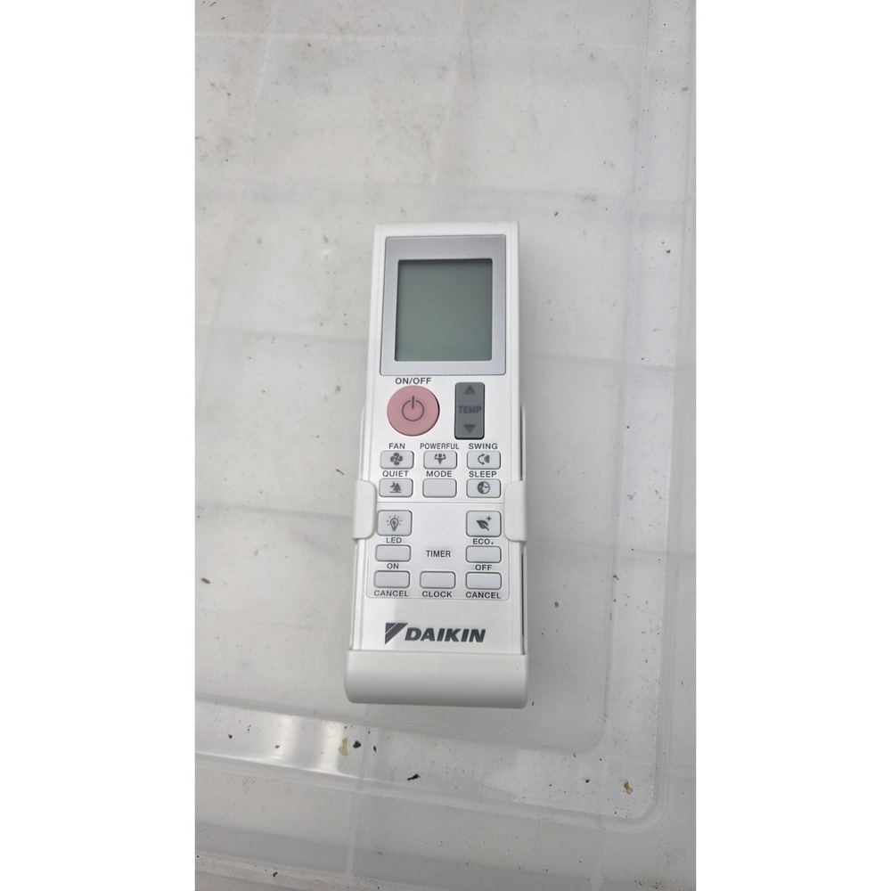 Daikin White Remote Control with Wall Holder